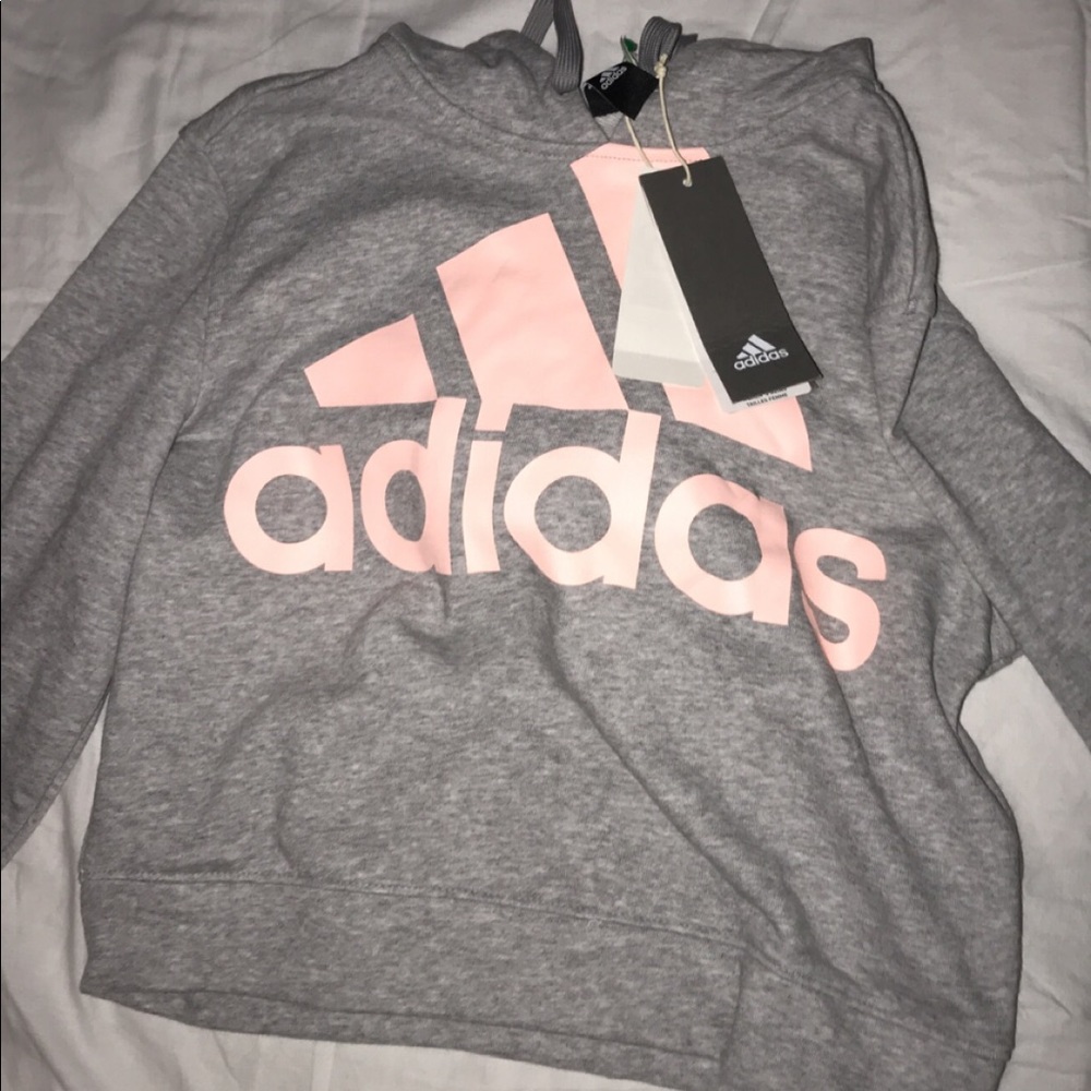 Adidas cropped hoodie
